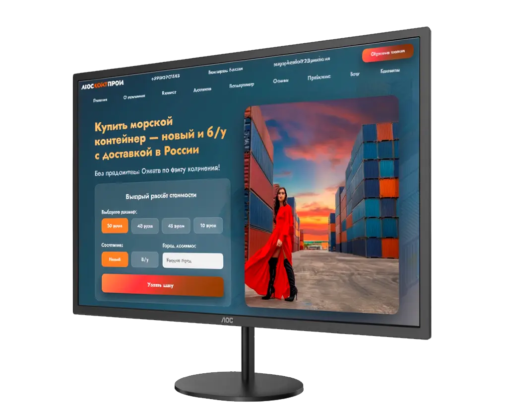 сайт сделанный по прототипу